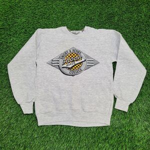 Vintage 1986 Emory-Henry Sweatshirt Womens Medium 18x25 Gray